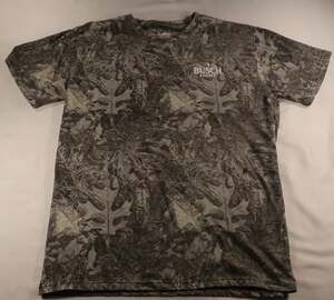 Busch Light Camo Duck Graphic T-Shirt Size L